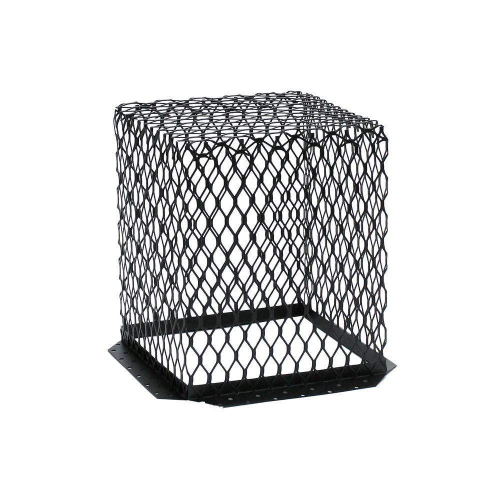 VentGuard 7 in. x 7 in. Roof Wildlife Exclusion Screen in Galvanized Black