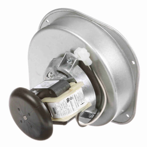 Fasco A362 inducer motor - label view (Type: Shaded Pole; Voltage: 115V)