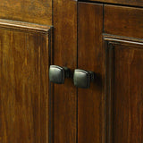 Creedmoor 48 in. W Bath Vanity Cabinet Only in Walnut with Right Hand Drawers - Super Arbor