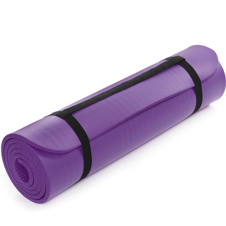 72x24'' Non-Slip Large Thick Foam Floor Exercise Yoga Mat NBR Pilates Home Gym Physio Fitness