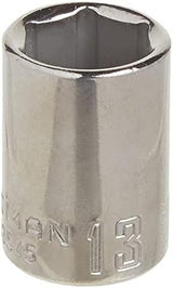 Craftsman 13mm Metric 6-Point Shallow Socket, 3/8-inch Drive