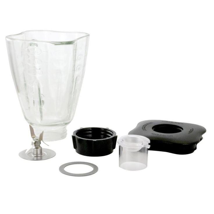 6-Piece 59 oz. Square Blender Glass Jar Replacement Kit