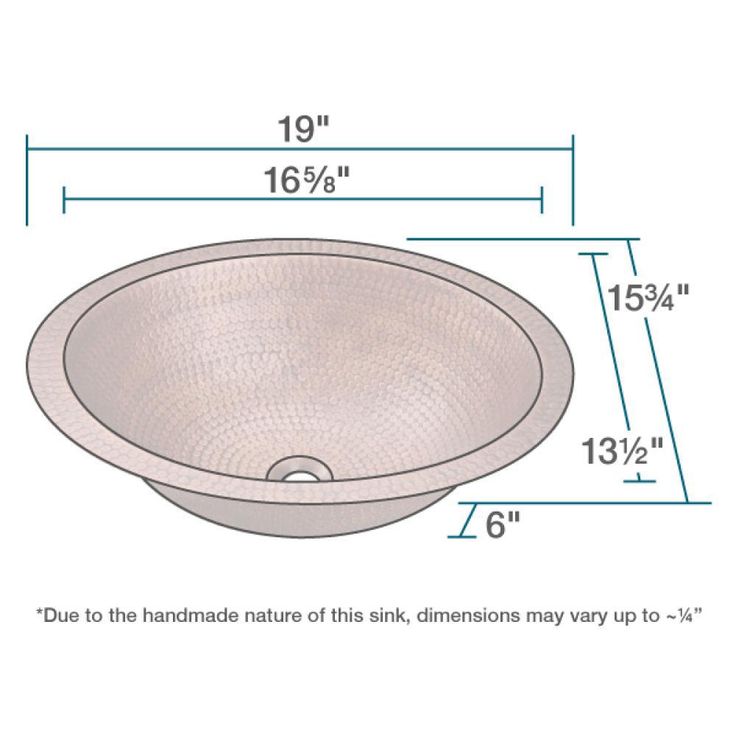 MR Direct Dual-Mount Bathroom Sink in Copper with Grid Drain in Antique Bronze