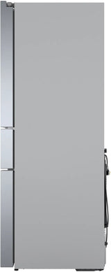 Bosch 800 Series 36 in. 21 cu. ft. French 4 Door Refrigerator in Stainless Steel with Dual Compressor, Counter-Depth