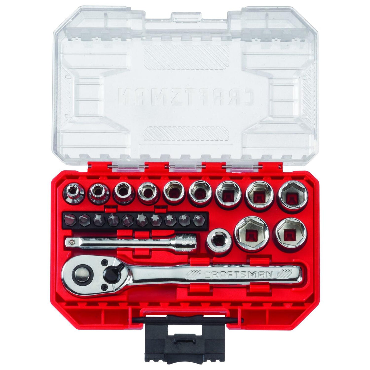 Craftsman 24 pc Metric Mechanic's Tool Set with 1/4 in. Drive and 6 Point Sockets