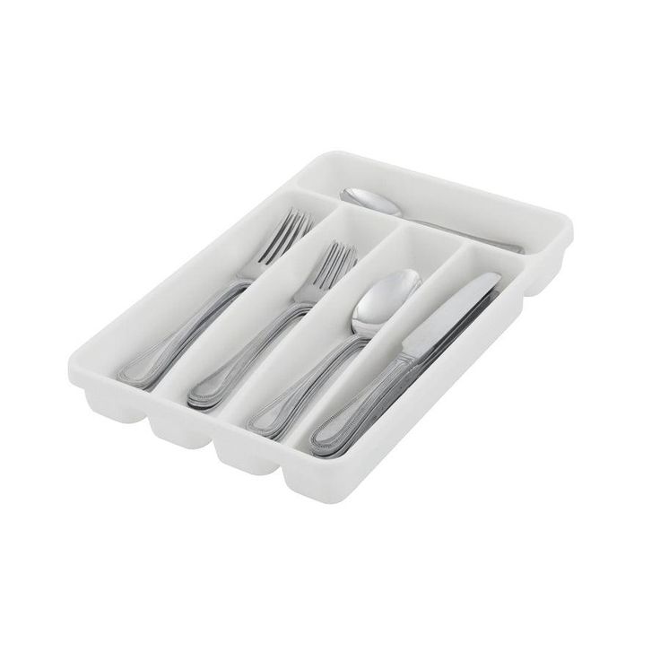 Style Selections 12.9-in x 9-in Plastic Multi-Use Insert Drawer Organizer