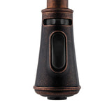 Ashfield Single-Handle Pull-Down Sprayer Kitchen Faucet in Rustic Bronze - Super Arbor