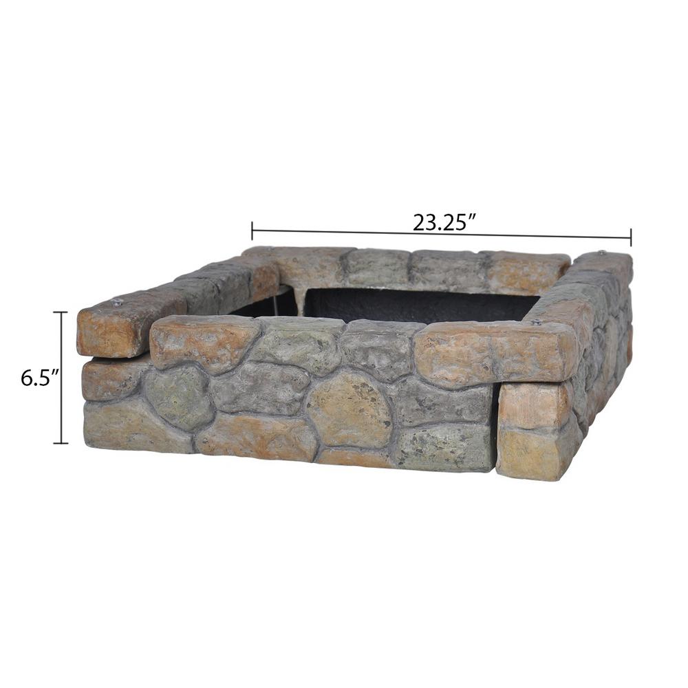 MPG 1.9 ft. Light Stone Composite Edger's (4-Set) - Super Arbor