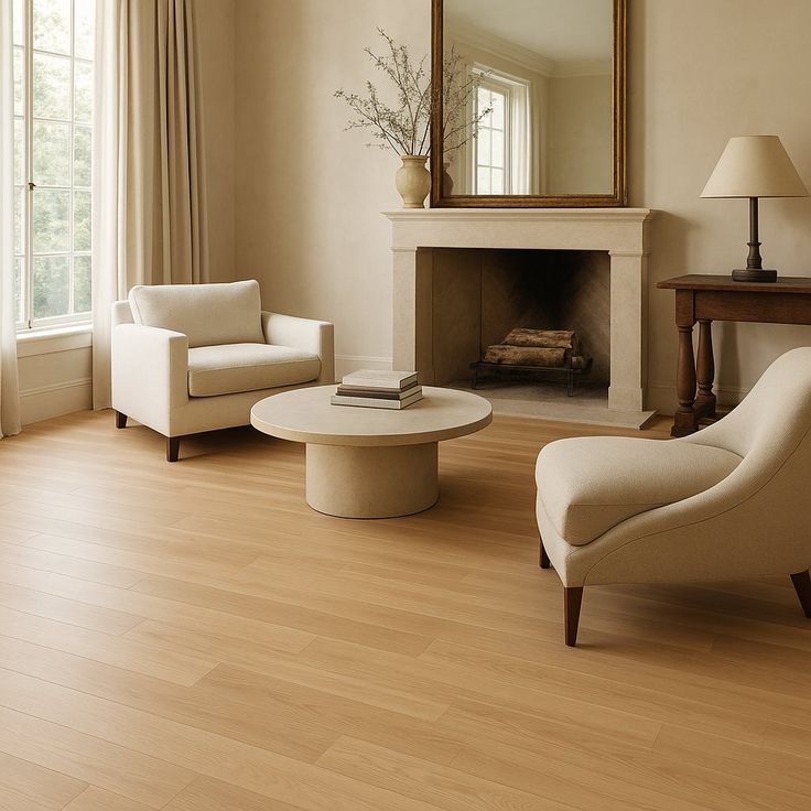 Peace Ridge Oak 22 MIL x 8.7 in. W x 59 in. L Waterproof Click Lock Luxury Vinyl Plank Flooring (25 sq. ft./Case)