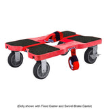 6 in. All-Terrain Rubber Fixed Caster