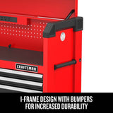CRAFTSMAN 2000 Series 51.5-in W x 24.7-in H 8-Drawer Steel Tool Chest (Red)