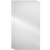 Everly 60 in. x 58-1/8 in. Traditional Semi-Frameless Sliding Bathtub Door in Nickel and 1/4 in. (6mm) Niebla Glass - Super Arbor