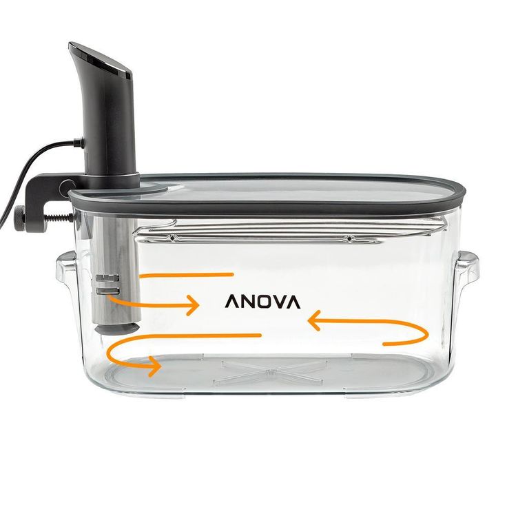 Precision Cooker 17 Qt. Container with Removable Lid and Rack