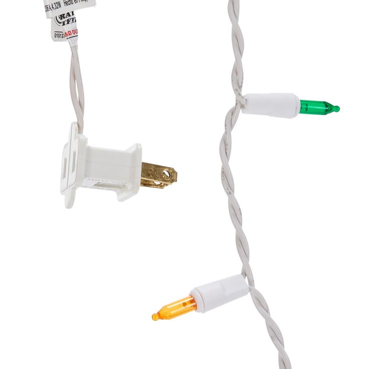 GE StayBright 100-Count Constant Multicolor Mini LED Plug-In Christmas Icicle Lights