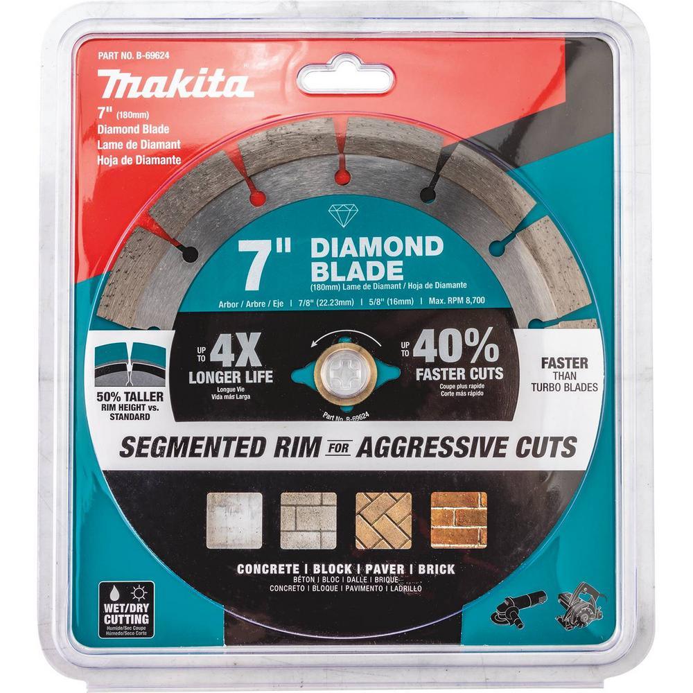 7 in. Segmented Rim Diamond Blade for General Purpose - Super Arbor