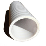 2 in. x 100 ft. White PVC Schedule 40 Flexible Pipe - Super Arbor