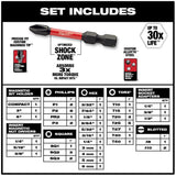 SHOCKWAVE IMPACT DUTY Driver Bit Set (55-Piece) - Super Arbor