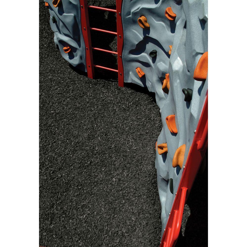 76.9 cu. ft. Espresso Black Rubber Mulch - Super Arbor