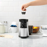 16 oz. Stainless Steel Conical Coffee Grinder with Adjustable Settings