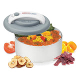 Snackmaster Encore 4-Tray Expandable White Food Dehydrator