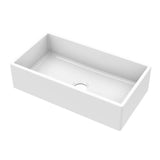 Fireclay 30 in. Single Bowl Apron-Front Farmhouse Kitchen Sink