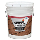 Olympic Maximum 5 gal. Espresso Semi-Transparent Exterior Stain and Sealant in One - Super Arbor