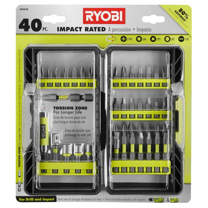 Impact Rated Driving Kit (40-Piece) - Super Arbor
