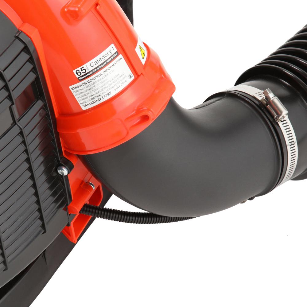 ECHO 214 MPH 535 CFM 63.3 cc Gas 2-Stroke Cycle Backpack Leaf Blower with Tube Throttle - Super Arbor