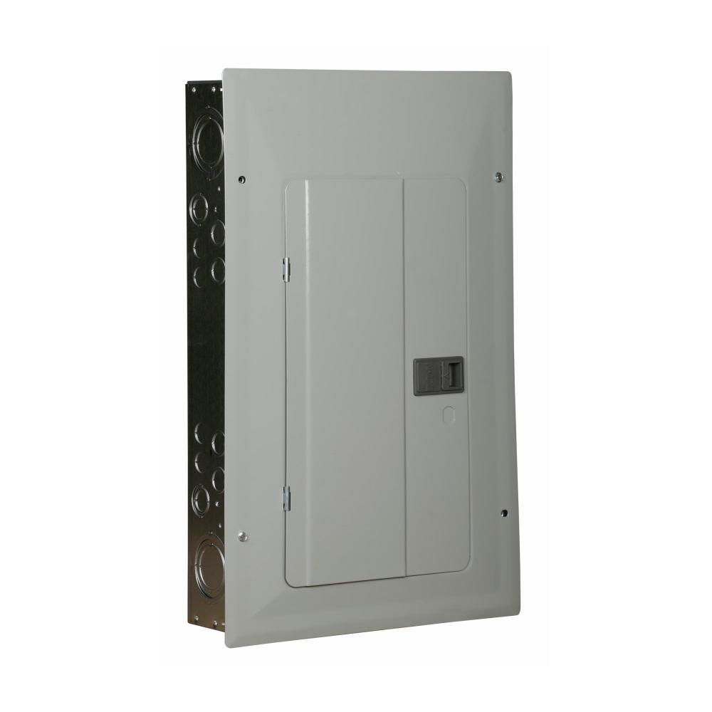 BR 100 Amp 20 Space 40 Circuit Indoor Main Breaker Loadcenter with Combination Cover Value Pack (6-BR120) - Super Arbor