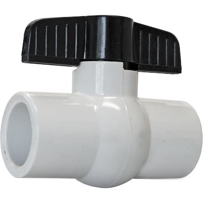 AMERICAN VALVE PVC SCH 40 3/4-in Socket PVC Ball Valve