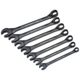 MM Ratcheting Open-End & Static Box-End Combination Wrench Set (7-Piece)
