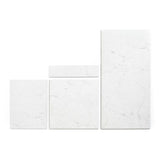 Style Selections Futuro White Porcelain Bullnose Tile (3-in x 12-in)