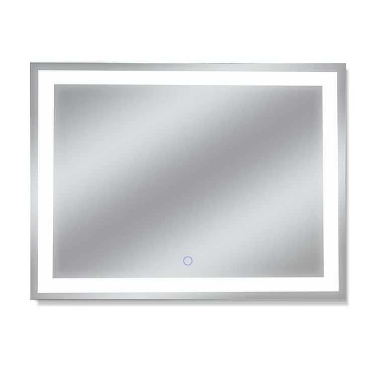 Edison Tri-Color 30 in. x 36 in. Single LED Wall Mounted Backlit LED Bathroom Mirror