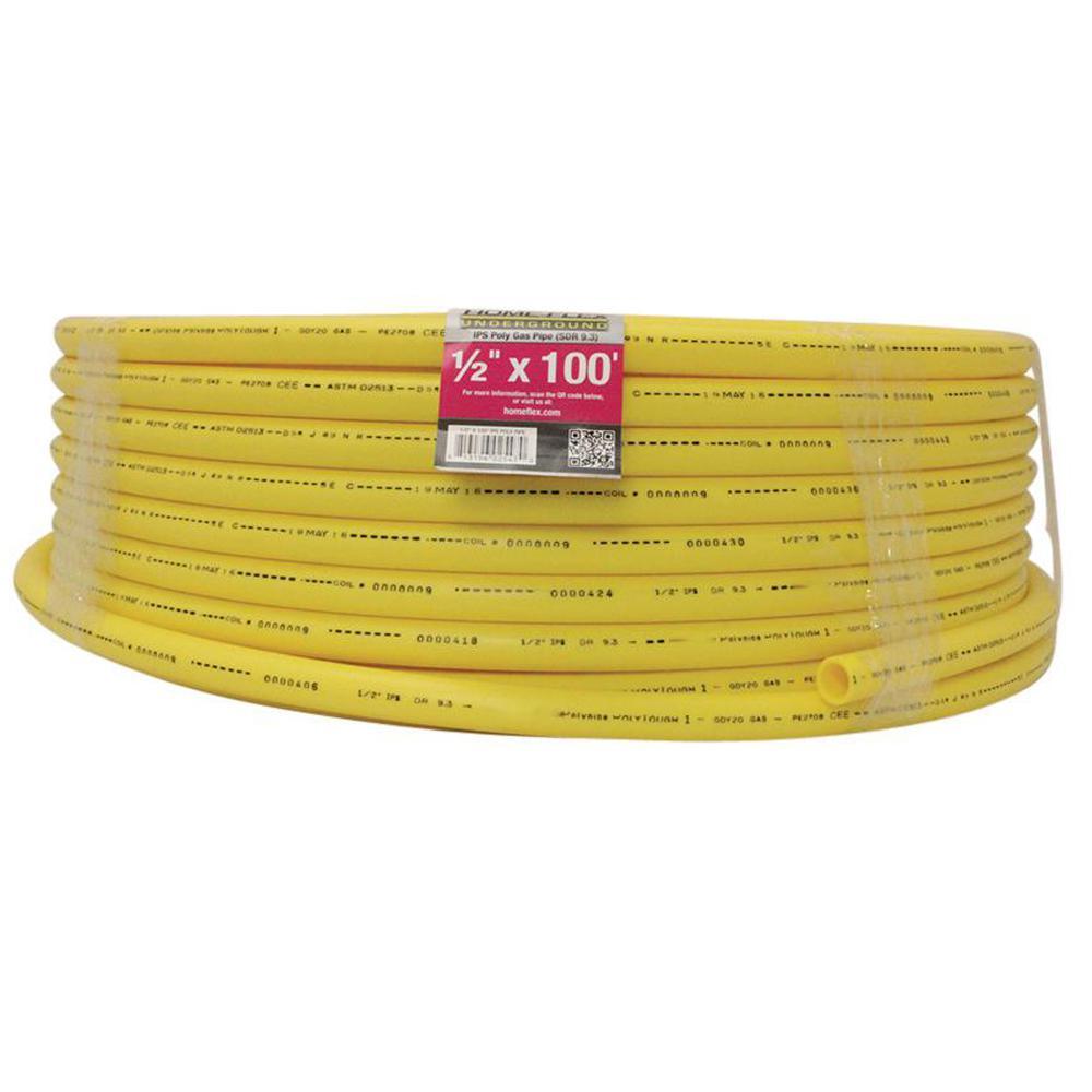 2 in. IPS x 250 ft. DR 11 Yellow Polyethylene Underground Gas Pipe - Super Arbor