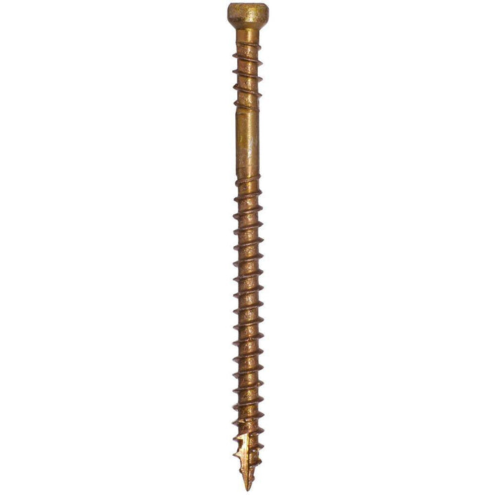 #8 x 1-1/2 in. Star Drive Trim Head Wood Deck Screw (600-Piece per Pack)
