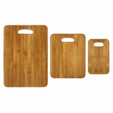 3-Piece Bamboo Cutting Board Set