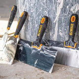 10 in. Stainless Steel Hammer-End Taping Knife with Soft Grip Handle