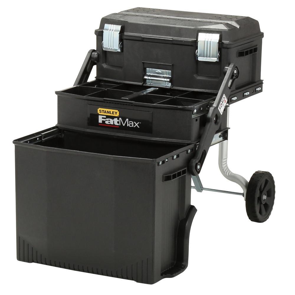 22 in. 4-in-1 Cantilever Mobile Tool Box - Super Arbor
