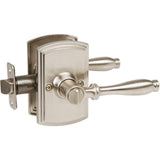 Italian Collection Sorado Black Bed/Bath Door Lever - Super Arbor