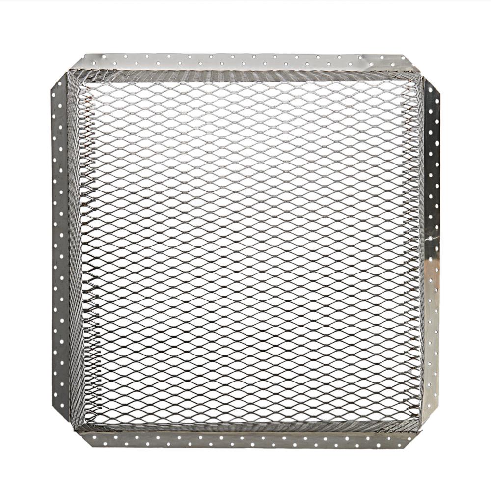 VentGuard 25 in. x 25 in. x 12 in. Roof Wildlife Exclusion Screen in Stainless Steel - Super Arbor
