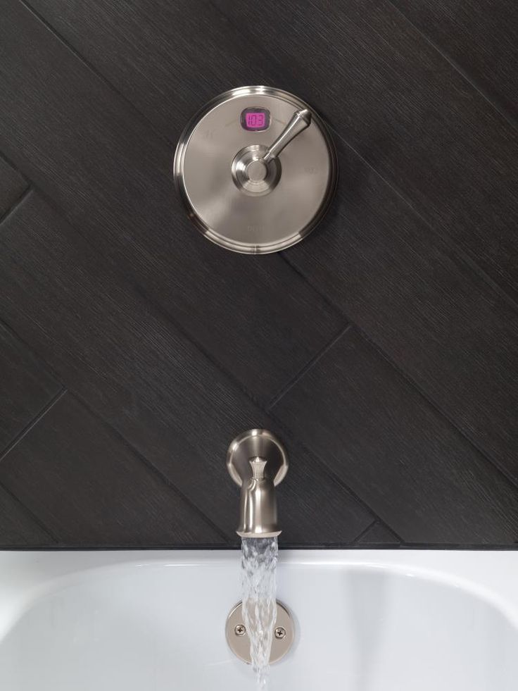 Delta Stainless Lever Shower Handle