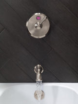 Delta Stainless Lever Shower Handle