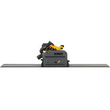 FLEXVOLT 60-Volt MAX Lithium-Ion Cordless Brushless 6-1/2 in. Track Saw Kit with Battery 2Ah, Charger, Case and Track - Super Arbor
