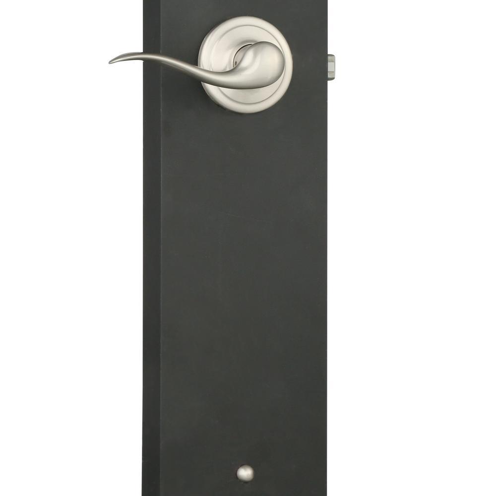 Arlington Satin Nickel Handle Only without Deadbolt with Tustin Entry Right-Handed Door Lever - Super Arbor