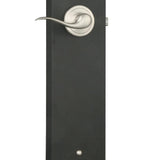 Arlington Satin Nickel Handle Only without Deadbolt with Tustin Entry Right-Handed Door Lever - Super Arbor