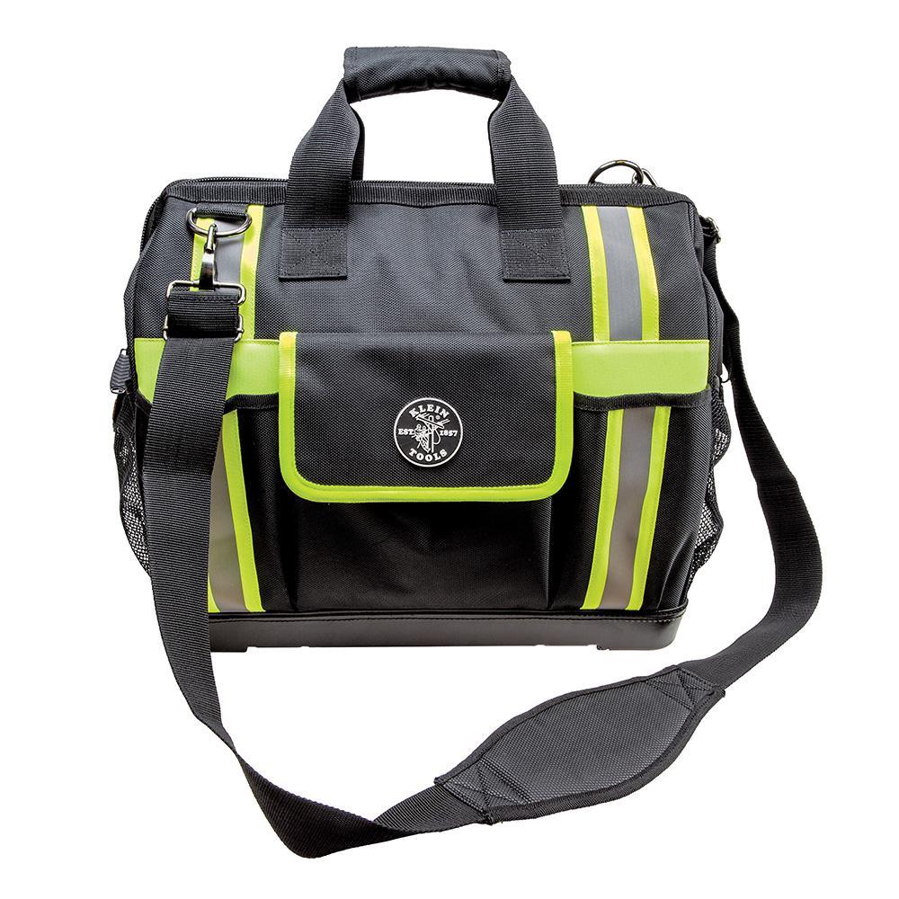 Tool Bag, Tradesman Pro‚Ñ¢ High-Visibility Tool Bag, 42 Pockets, 16-Inch - Super Arbor