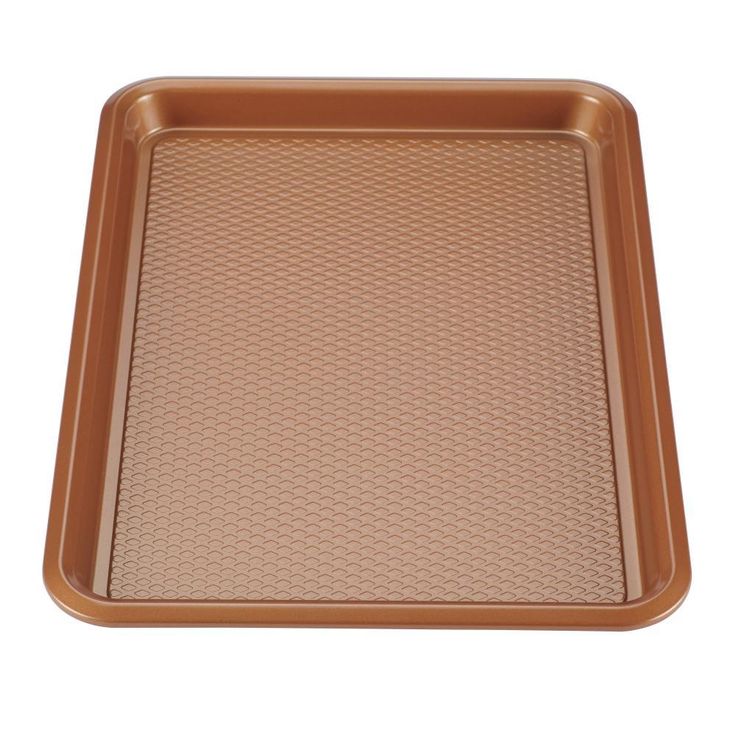 Ayesha Bakeware Nonstick Cookie Pan Set, 3-Piece, Copper