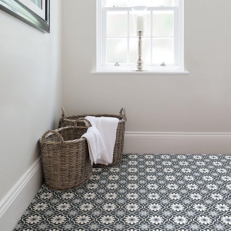 FloorPops Sevilla 12 in. x 12 in. Peel and Stick Virgin Vinyl Floor Tiles (10-Pack)