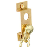 Solid Brass with Classic Bronze Finish, Pocket Door Privacy Lock and Pull - Super Arbor
