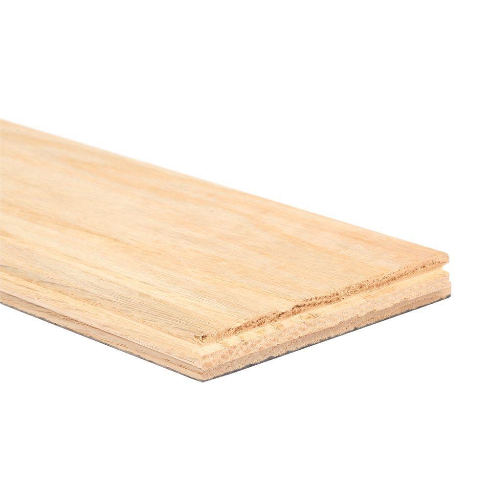 Bruce American Originals Coastal Gray Oak 3/4 in. T x 5 in. W x Varying L Solid Hardwood Flooring (23.5 sq. ft./case) - Super Arbor